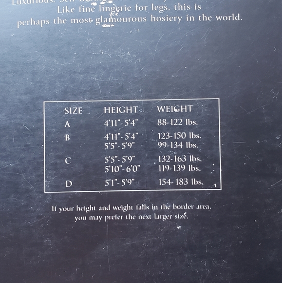 Victoria's Secret control top hosiery - Picture 3 of 5